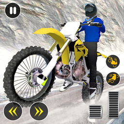 Snow Mountain Bike Racing Game