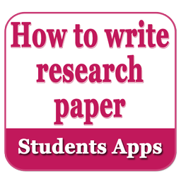 How to write a research paper