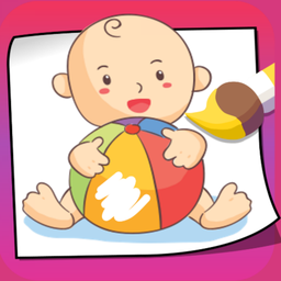 Toddler Games - Baby Art