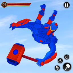 Spider Rope Hero fighting game