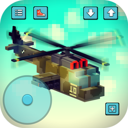 Gunship Craft: Crafting & Helicopter Flying Games