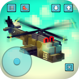 Gunship Craft: Crafting & Helicopter Flying Games