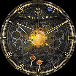SWF Solar Planets Watch Face