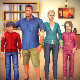 Virtual Family Dad Life- Happy Family Simulator 3D