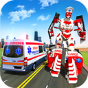 Ambulance Robot City Rescue