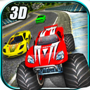 Crazy Car vs Monster Racing 3D