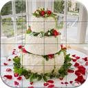 Tile Puzzle Wedding Cake