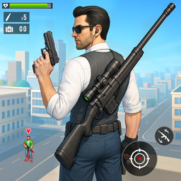 Elite Agent Shooting Game