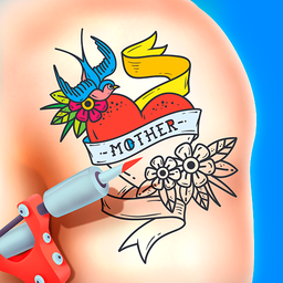 Tattoo Coloring Book