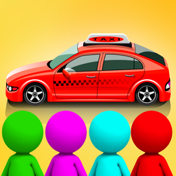 Taxi Jam Color Sort