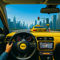 US Taxi Car Parking Simulator