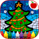 Paint By Number Christmas Game