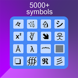 CharBoard - unicode symbol map
