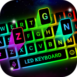 Neon LED Keyboard: RGB & Emoji