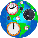 World Clock Time Zones Widget