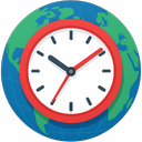 World Clock Time Zones Widget