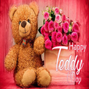 Happy Teddy Day:Greeting, Phot