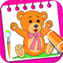 Teddy Bear Coloring Book Game