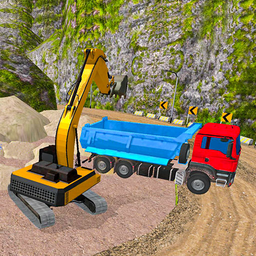 Offroad Excavator Construction