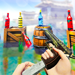Expert Bottle Shooter 3d  Free Gun Shooting Games