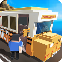 Blocky City Bus Driver SIM