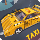 Blocky Taxi Driver: City Rush