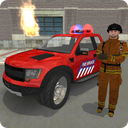 Mr. Parking: Fire Truck Cars