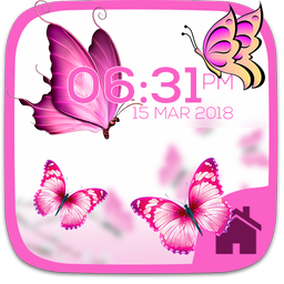 Butterfly Theme for computer launcher