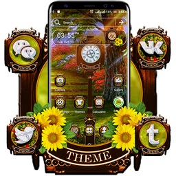 Garden Clock Theme Launcher