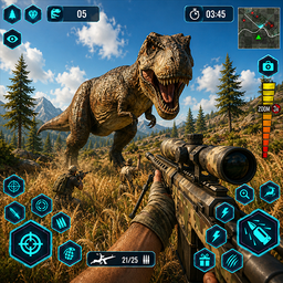 Dino Hunter Wild Dinosaur Game