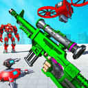 Robot Gun Shooting Games War