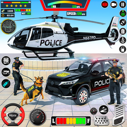 Police Helicopter Car Games 3D