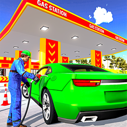 New Gas Station Car Driving Sim: Car Parking Games