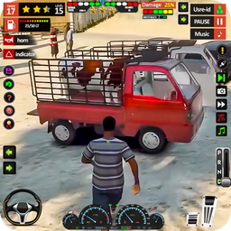 Wild Animal Truck Driver Game