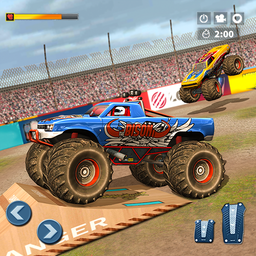 Monster Truck Car Crash Game