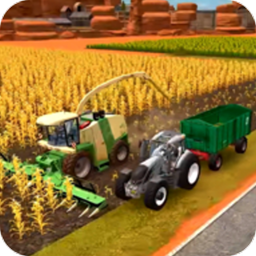 بازی کشاورزی در مزرعه ، تراکتور