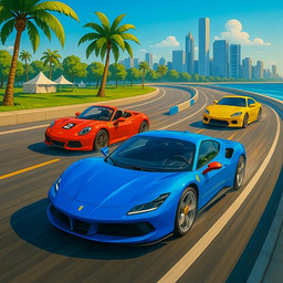 Highway Car Racing: Car Game