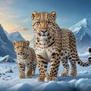 Arctic Leopard Simulator Game