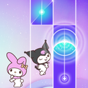 Kuromi and Melody Piano Game