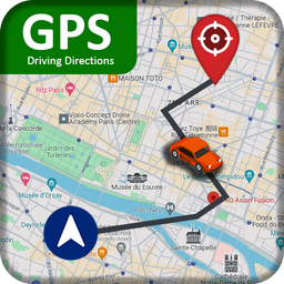 GPS navigation, maps direction