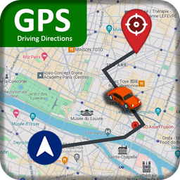 GPS navigation, maps direction