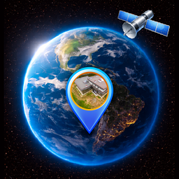 Live Earth Map- Satellite View
