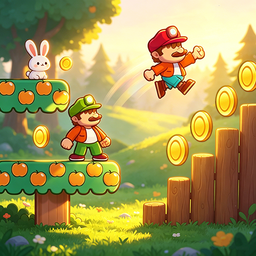 Super Malin Jump:run game