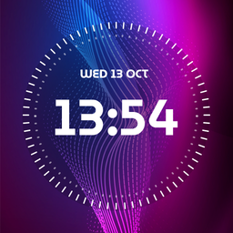 Digital Clock Live Wallpaper