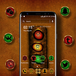 Traffic Light Launcher Theme