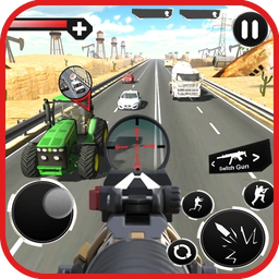 Traffic Sniper Shoot - FPS Gun War