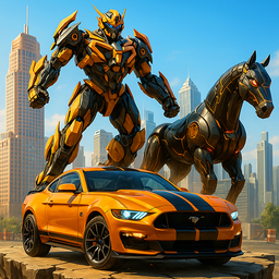 Robot Transform Car Games 3D