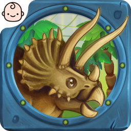 Dinosaurs for kids baby card