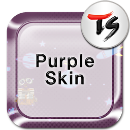 Purple Skin for TS Keyboard