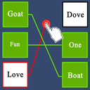 Rhyming words : Rhyming words matching puzzle game